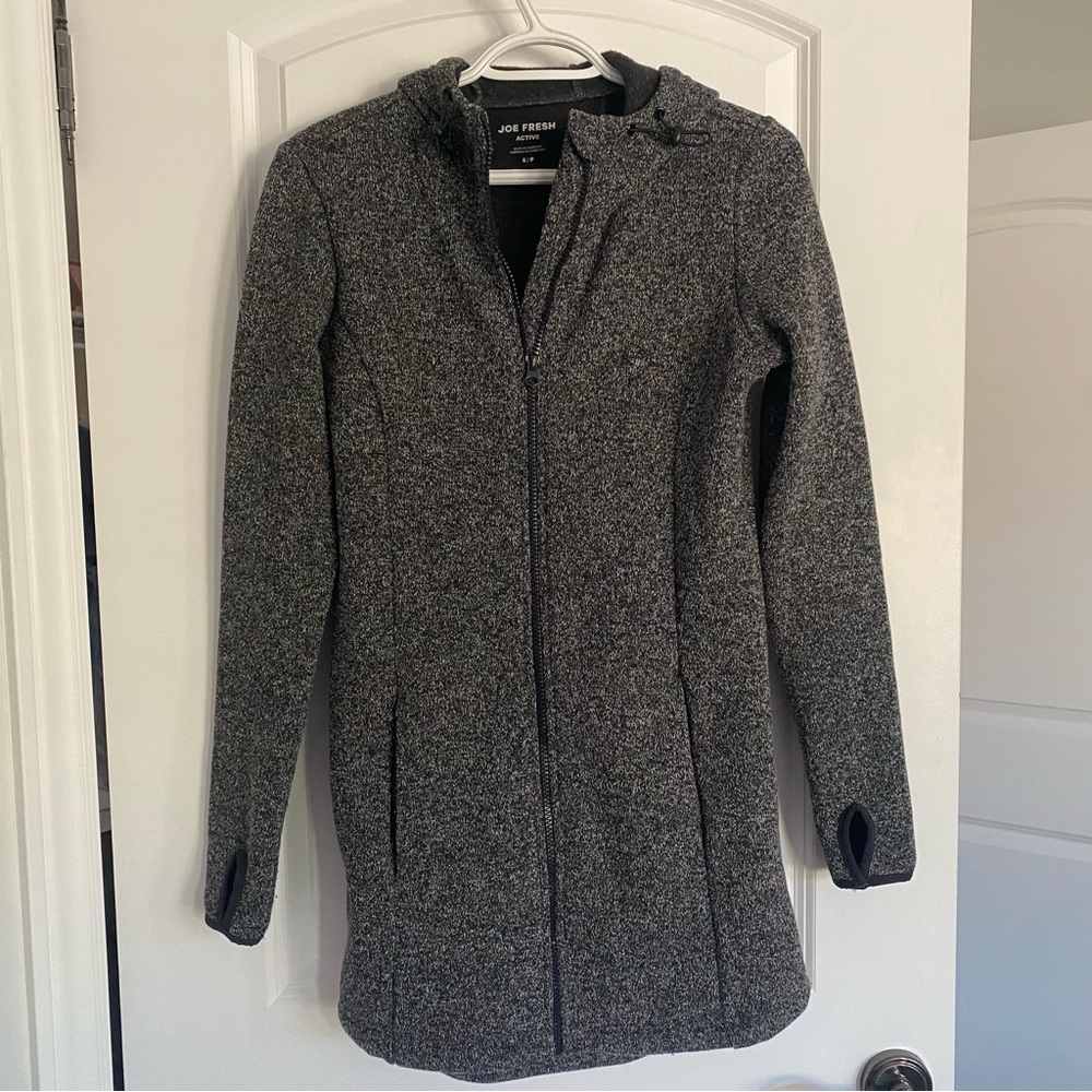 🟧$5 ADD-ON🟧 JOE FRESH • Women’s Athletic Sweater Jacket